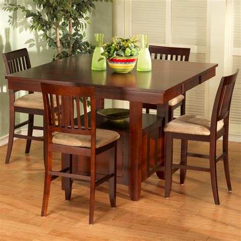 Maybe you would like to learn more about one of these? New Classic Brendan 5 Piece Storage Pub Table and Counter ...