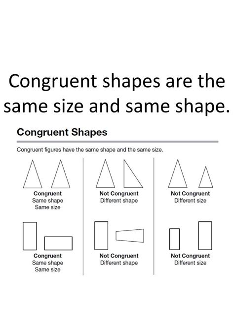 Congruent Polygons In Real Life