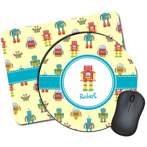 Robot Mouse Pad Personalized Youcustomizeit