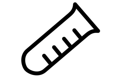 Coloring bookmark click here for pdf version: Coloring page laboratory test tube - img 28225.