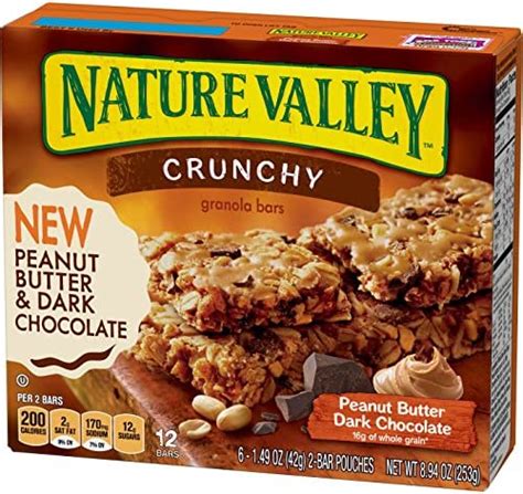 Nature Valley Peanut Butter Dark Chocolate Crunchy Granola Bars 8