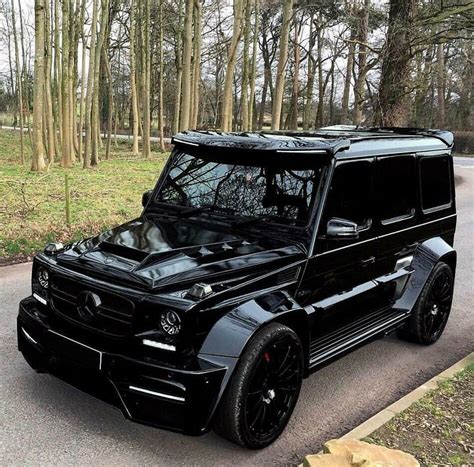 Blacked Out G Wagon With Red Interior Shakal Blog