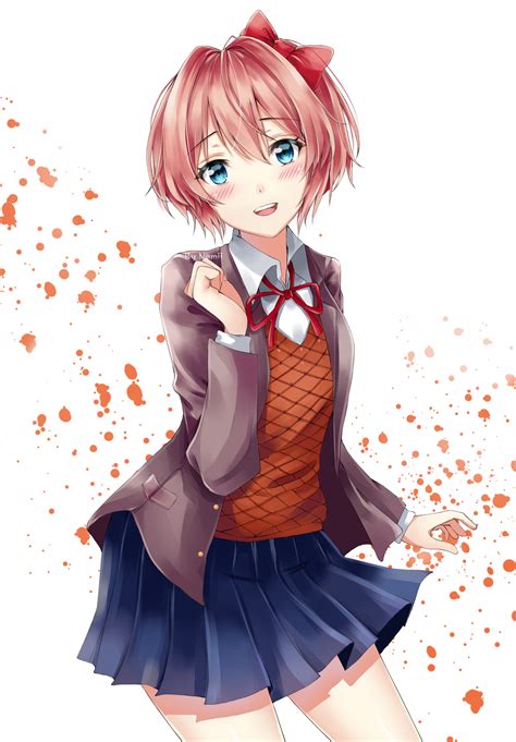 Sayori Doki Doki Literature Club Image By Nnam Namii 2194820