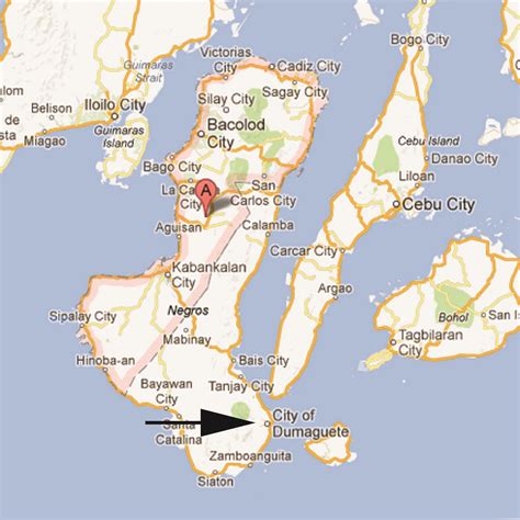 Dumaguete Map Philippines Detailed Maps Of Dumaguete Gambaran