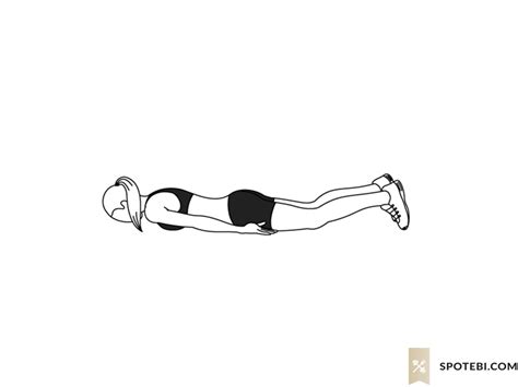 Prone Back Extension Exercise Guide With Instructions Demonstration