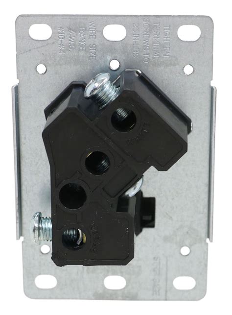 Rv Outlet Receptacle With Mounting Plate 30 Amp 120 Volt Straight
