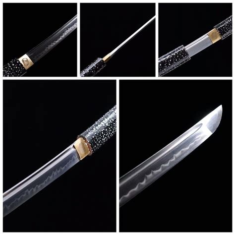 Hand Forging Japanese Samurai Sword Katana T10 Steel Clay Tempered