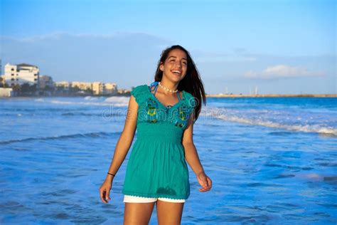 Latin Beautiful Girl In Caribbean Beach Sunset Stock Image Image Of Indian Caribbean 102594109