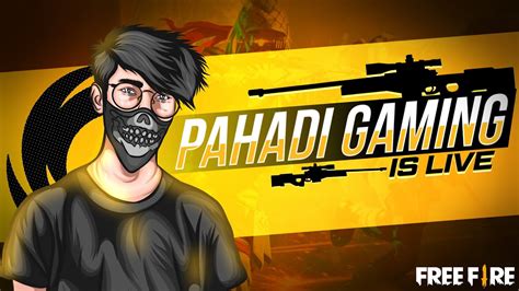 Free Fire Live With Pahadi Sniper Garena Free Fire Youtube