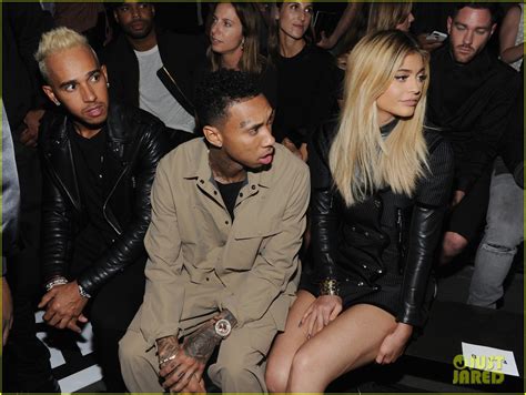 kylie jenner and tyga cozy up at alexander wang show in nyc photo 3459892 anna wintour