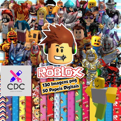 These roblox music ids and roblox song codes are very commonly used to listen to music inside roblox. Kit Digital Roblox - Scrapbook imagens no Elo7 | CDC ...