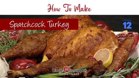How To Spatchcock A Turkey Youtube