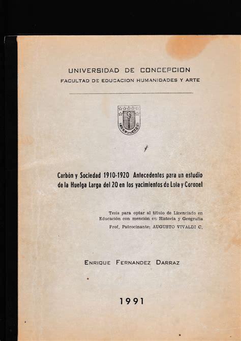 Pdf Carb N Y Sociedad Antecedentes Para El Estudio De La