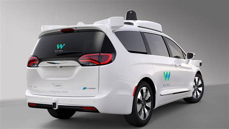 Chrysler Pacifica Hybrid Waymo Self Driving Vehicles