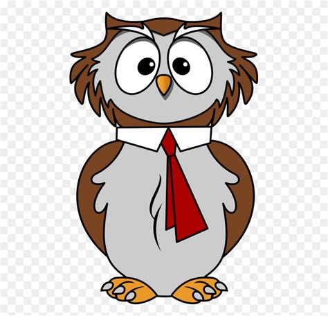 Great Horned Owl Cartoon A Wise Old Owl Barred Owl Reading Owl