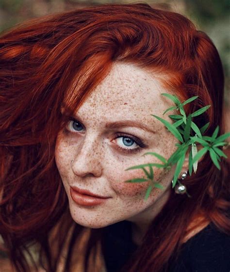 Ruivas Society 🦊 Redheads On Instagram “clio 💕” Cute Freckles Red Hair Freckles Women