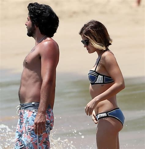 Lucy Hale Showing Off Her Bikini Body On A Hawaiian Beach Porn Pictures Xxx Photos Sex Images