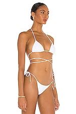 Tropic Of C X Revolve Long Cord Praia Bikini Top In White Revolve