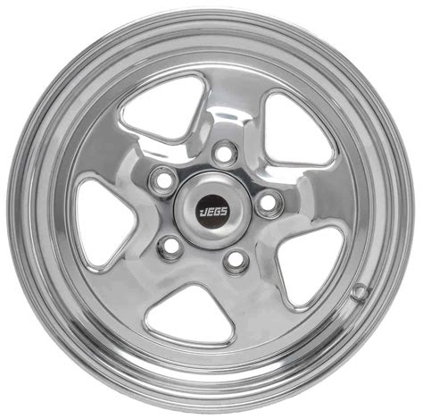 Jegs 66051 Sport Star 5 Spoke Wheel Size 15 X 4 Ebay