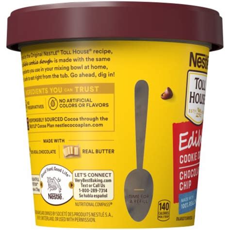 Nestle® Toll House Chocolate Chip Edible Cookie Dough 15 Oz Frys