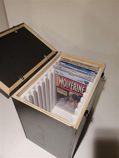 Storage Box For Cgc Cbcs Graded Comics By Ecc Frames