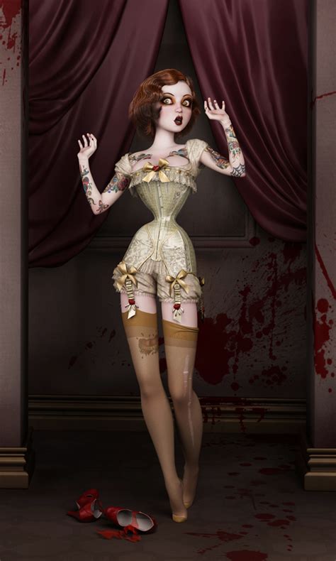 twisted dolls the butcher´s bride on behance