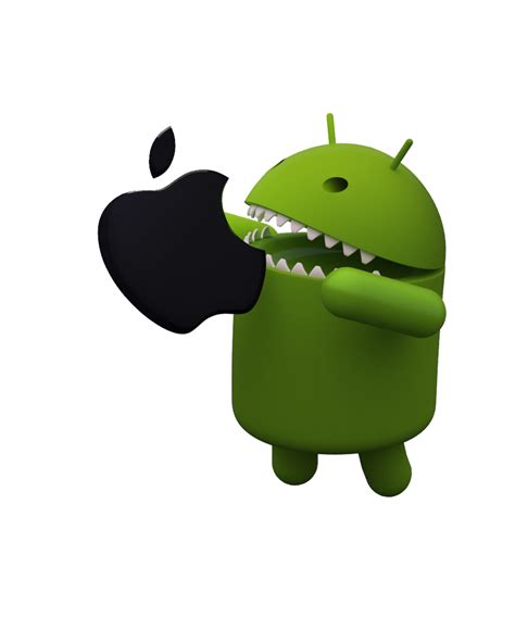 Download Android Vs Iphone Apple Free Download Png Hd Hq Png Image