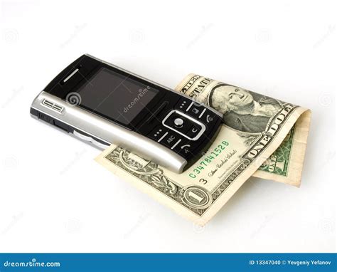 Phone Bill And One Dollar Stock Photo Image Of Phone 13347040