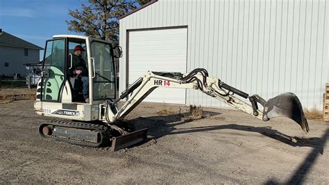 Terex Hr14 Mini Excavator For Sale December 7th At Auction Youtube