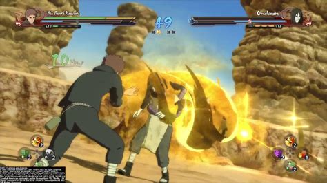 Fourth Kazekage Vs Orochimarunaruto Shippuden Ultimate Ninja Storm 4