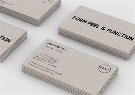 50 Gorgeous Examples Of Minimalistic Business Card