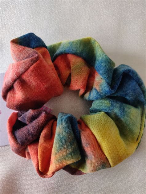 Tie Dye Hair Scrunchie Etsy Uk