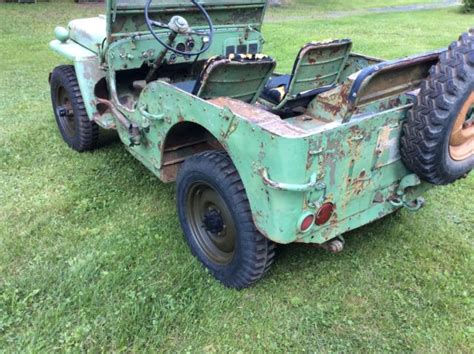 1942 Ford Gpw Script Military Army Jeep Willys Mb For Sale Photos
