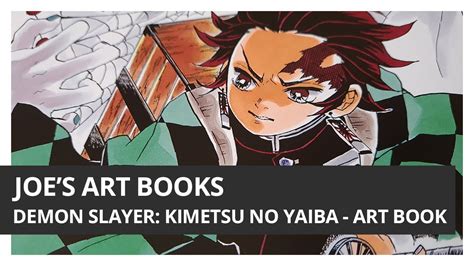 Demon Slayer Kimetsu No Yaiba Art Book Youtube