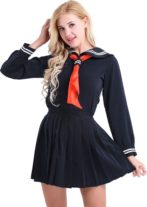 buy chictry japanese sailor suit cosplay costume sexy women schoolgirl uniform dress online at