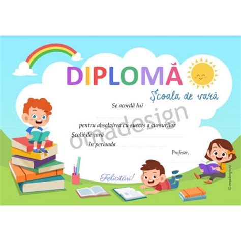 Diploma Scoala De Vara 6
