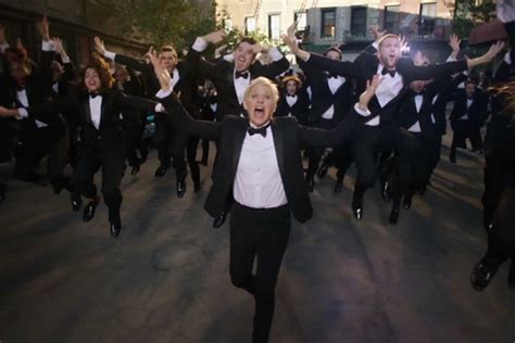 2014 Oscars Trailer Ellen Degeneres Suits Up