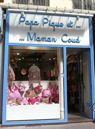 Papa Pique et Maman Coud magasin d accessoires cheveux et sacs pour mamans et petites filles à