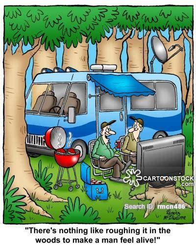 Rvs Cartoons And Comics Camping Humor Funny Pictures Camping For Beginners