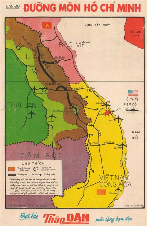 Bản đồ Đường mòn Hồ Chí Minh 1965 1965 Vietnamese Map of Flickr