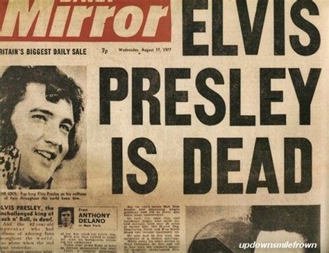 The King Is Dead How Elvis Presleys Death Shocked The World Ben Vaughn