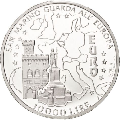 Malaysian ringgit (myr) to euro (eur) converter. 10000 lires (euro) - Saint-Marin - Numista
