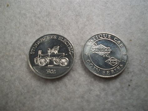 the franklin mint antique car coin collection series 2 value Sunoco