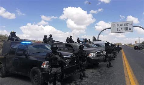 Blinda Frontera Entre Coahuila Y Zacatecas Ante La Inseguridad En