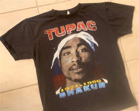 Vintage Vintage Tupac 2pac Bootleg Rap Tee T Shirt Grailed