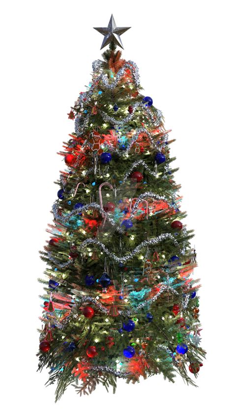 Decorated Christmas Tree Png Overlay By Lewis4721 On Deviantart