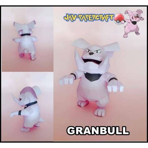 Jual Pokemon Granbull Papercraft Shopee Indonesia
