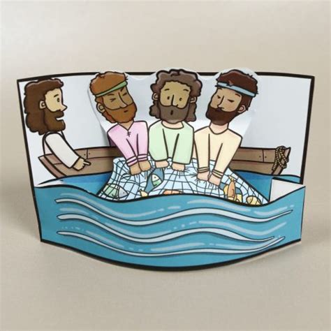 The Disciples Go Fishing Easy Bible Crafts For Kids