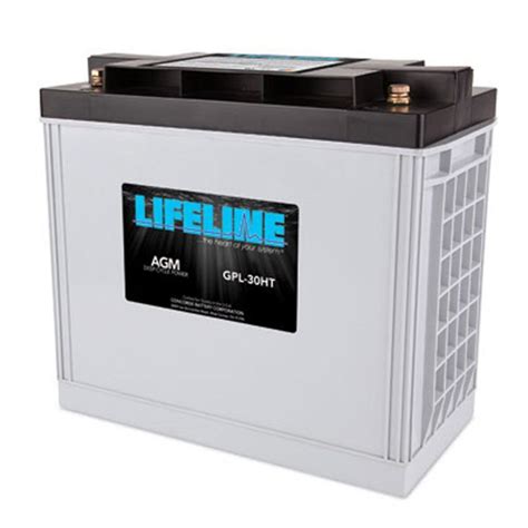 Lifeline Gpl 30ht 12v Deep Cycle Agm Marinerv Battery