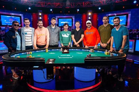 Wsop Final Nine To Play For 10 Million First Prize Sunday To Tuesday